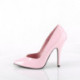 Escarpin rose vernis talon aiguille 12 cm du 35,5 au 46