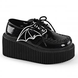 Creepers gothique Bat Wings / chauve-souris noire