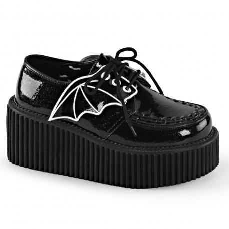 Creepers gothique Bat Wings / chauve-souris noire