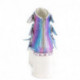Bottine Gothiques Plateforme Peep toe Demonia Cult Ashes Iridescent
