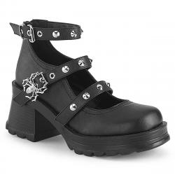 Escarpin Gothiques Plateforme Demonia Cult | Bratty-30 Spider