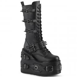 Bottes Plateforme Demonia Cult Swing-327 : L'Arsenal Gothique Ultime