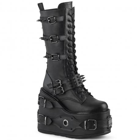Bottes Plateforme Demonia Cult Swing-327 : L'Arsenal Gothique Ultime