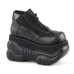 Chaussures Gothiques Demonia Boxer-01 Sneakers Plateforme 10cm Cyber