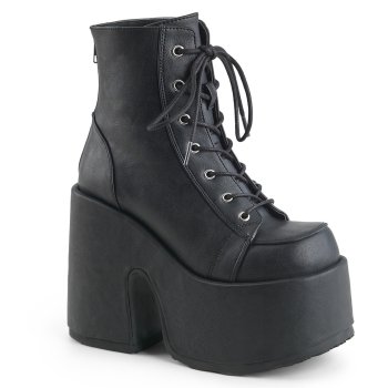 Bottines Combat Demonia Camel-203 : Le Noir Intemporel