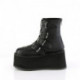 Bottines Plateforme Sangles Métalliques | Gothiques Demonia Cult