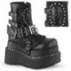 Chaussures Gothiques Demonia Bear-150 - Bottines Plateforme Punk