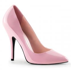Escarpin rose à talon aiguille petite et grande taille
