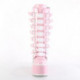 Bottes Rose Pastel Demonia Damned-318 : Le Kawaii qui Mord