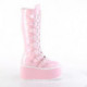 Bottes Rose Pastel Demonia Damned-318 : Le Kawaii qui Mord