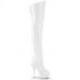 Chaussure pole dance blanche talon 15 cm Pleaser KISS3010/W/M