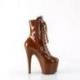 Chaussure pole dance caramel "Adore" Pleaser Shoes talon 18 cm