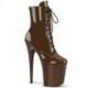 Bottine Pole Dance exotic flamingo XXXXXXX talon aiguille 20 cm Pleaser