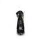 Escarpin Verni Noir avec Cadenas | Bride Cheville Dominatrice et talon 12 cm