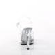 Sandale talon aiguille transparent haut talon 12 cm