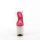Chaussure pole dance à paillettes multicolores FLAM808RG-02/C/RBOWG