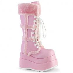 Bottes Gothiques Demonia Bear-Rose - Plateforme Goth