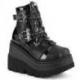Bottines Wedge Demonia Cult Shaker-66 : Le Gothic Playground