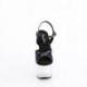 Chaussure pole dance noire holographique talon 18 cm ADO709HT/BHG