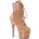 Bottine pole dance "Adore" Pleaser Shoes blush talon 18 cm plateforme 7 cm