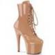 Bottine pole dance "Adore" Pleaser Shoes blush talon 18 cm plateforme 7 cm