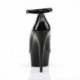 Escarpin Pole Dance Sexy Noir Vernis À Bride Cheville Promo taille 35 1/2