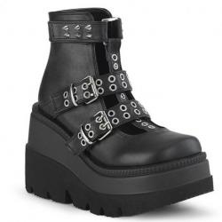 Bottines Plateforme Wedge Sangles Demonia Cult Shaker-62