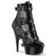 Bottine Fetish Pleaser Delight-1013RM - Vinyle & Strass - Talon 15 cm