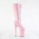 Bottes plateforme haut talon sexy 23 cm rose, Pleaser Shoes USA