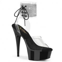 Sandale Pole Exotic DELIGHT-691 | Plateforme & Strass | Pleaser
