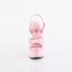 Sandale Pole dance rose à talon aiguille 15 cm et plateforme - Pleaser Shoes USA