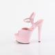 Chaussure Pole dance rose à talon aiguille 15 cm et plateforme - Pleaser Shoes USA