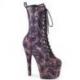 Chaussure pole dance exotic rose imprimé serpent | Pleaser Adore 1040