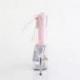 Sandale Plateforme Strass Rose | Talon 15cm Transparent Chic