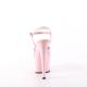 Sandale pole dance rose Pleaser talon 18 cm plateforme 7 cm