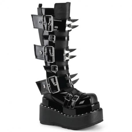 Bottes Gothique Hautes Demonia Bear-215 : the combat boots