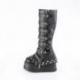 Bottes Bell Bottom Plateforme Cloutées Gothiques Demonia Cult Stomp-223