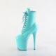 Chaussure Pole Dance bleue talon aiguille 20 cm | FLAMINGO 1020/AQ/M
