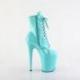 Chaussure Pole Dance bleue talon aiguille 20 cm | FLAMINGO 1020/AQ/M