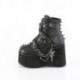 Bottines Wedge Demonia Cult femme Kera-68 : L'Occulte Assumé