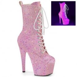 Chaussure pole exotic holographique rose - Collection Adore | Pleaser