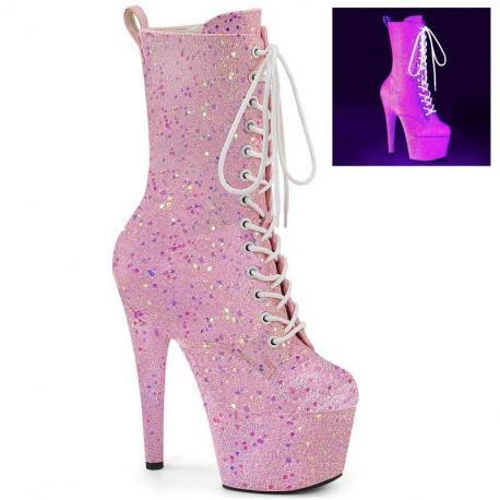 Chaussure pole exotic holographique rose - Collection Adore | Pleaser