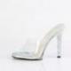 Mules Transparentes Strass GALA-01DSP | Talon Aiguille 11cm