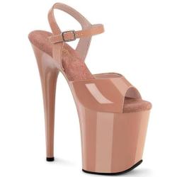 Chaussure pole dance blush talon 20 cm Pleaser FLAM809/BH/M