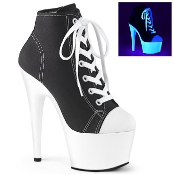 Chaussure pole dance en tissu noir 18cm - ADO700SK-02/BCA/NW - CLePied