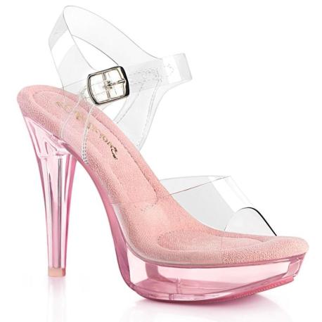 Sandale Plateforme Rose Glamour COCKTAIL-508 - Collection Soirée