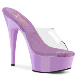 Chaussure pole dance talon 15 cm Pleaser DEL601/C/LV