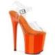 Chaussure pole dance talon 20 cm Pleaser FLAM808/C/OG