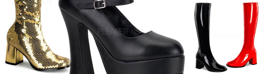 chaussures a talon paillettes homme