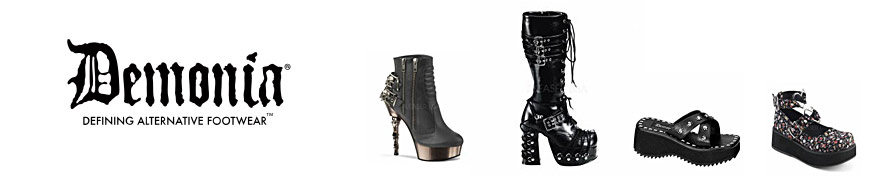 Chaussure gothique demonia femme